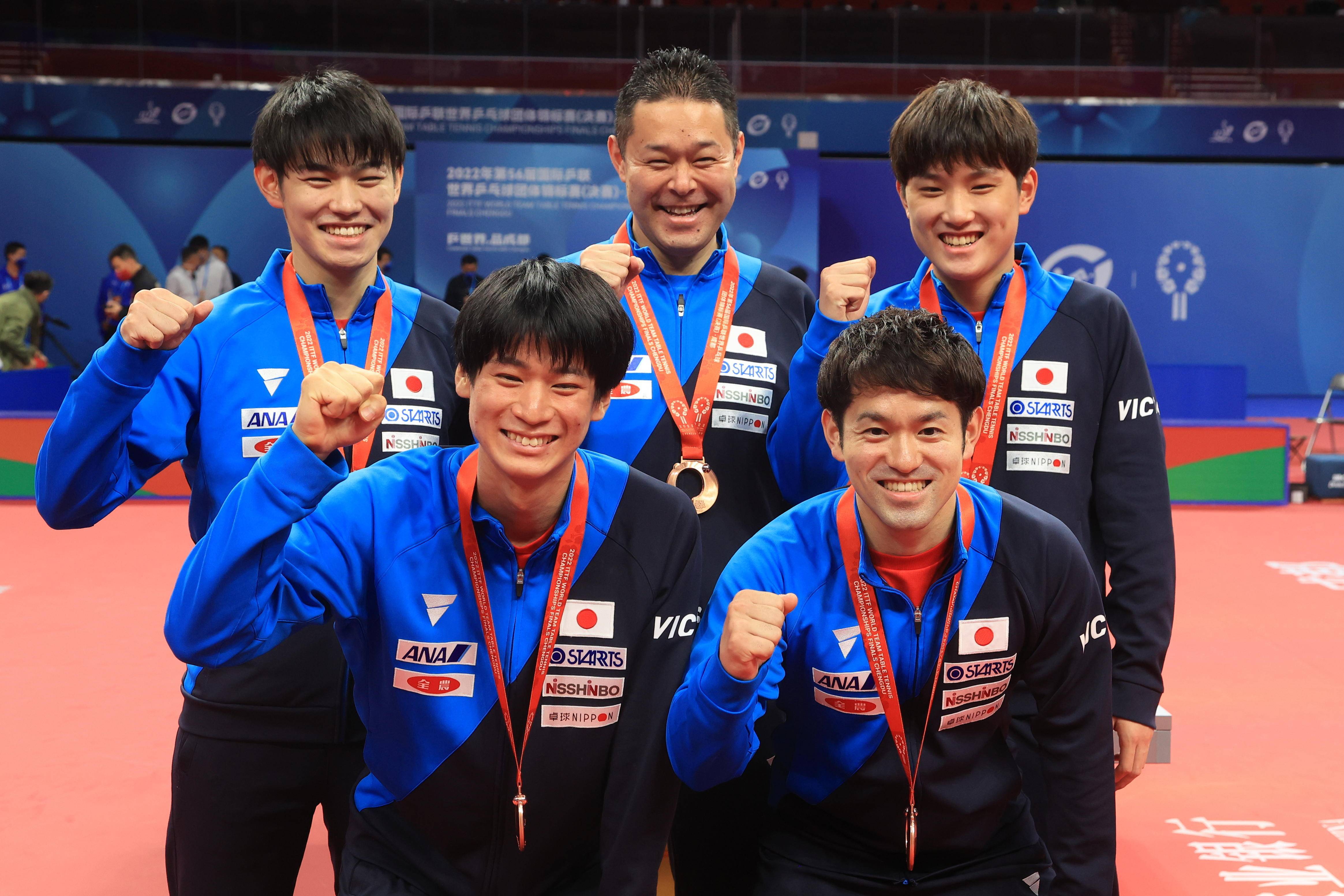 奥地利乒乓球队爆冷瑞典乒乓球队，水谷隼完成帽子戏法