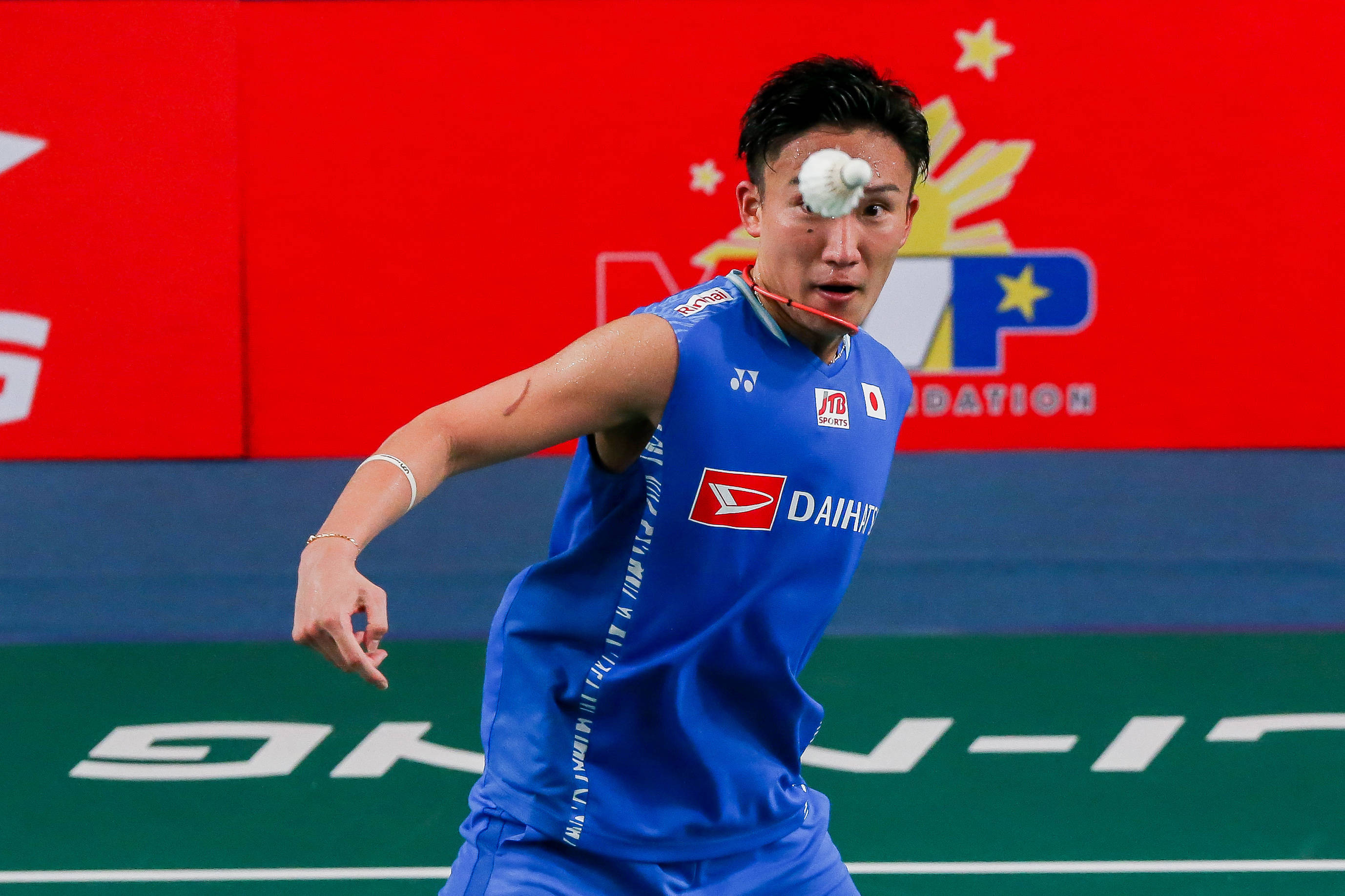 印尼羽毛球队强势印度羽毛球队，桃田贤斗打破历史纪录